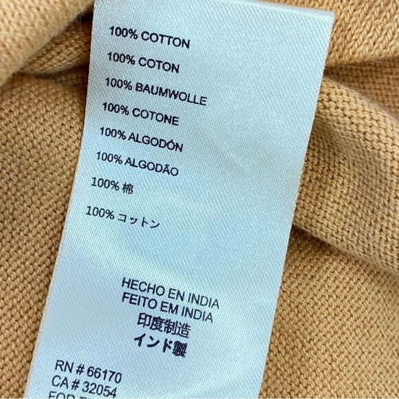 Free People Free Spirt Embroidered Knit Henley Top Peach Fuzz XS - Picture 12 of 14